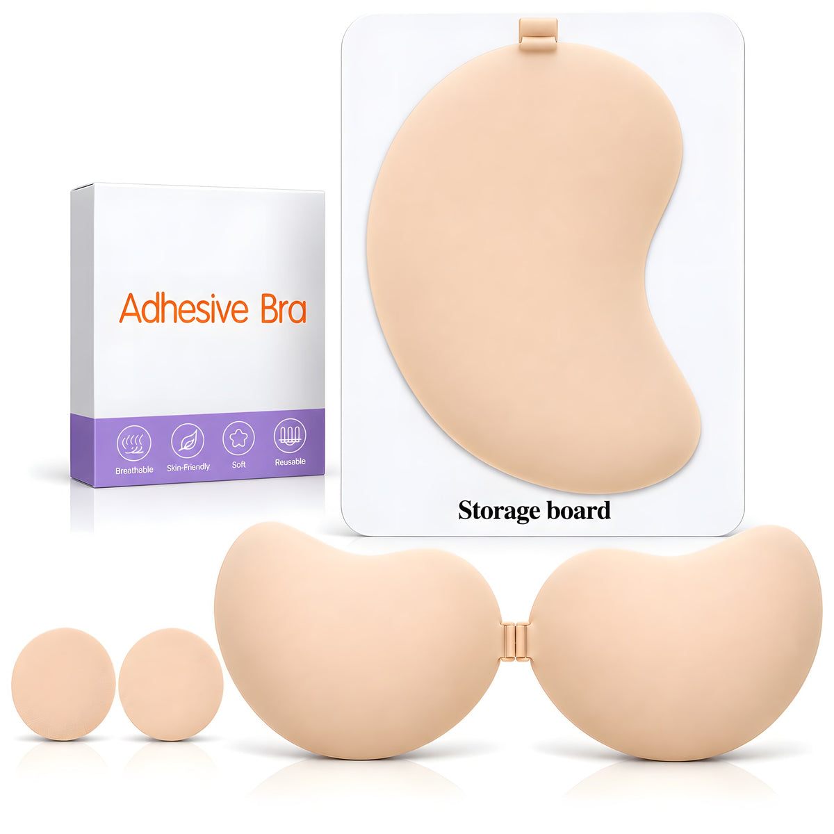 Mango Push-Up Adhesive Bra