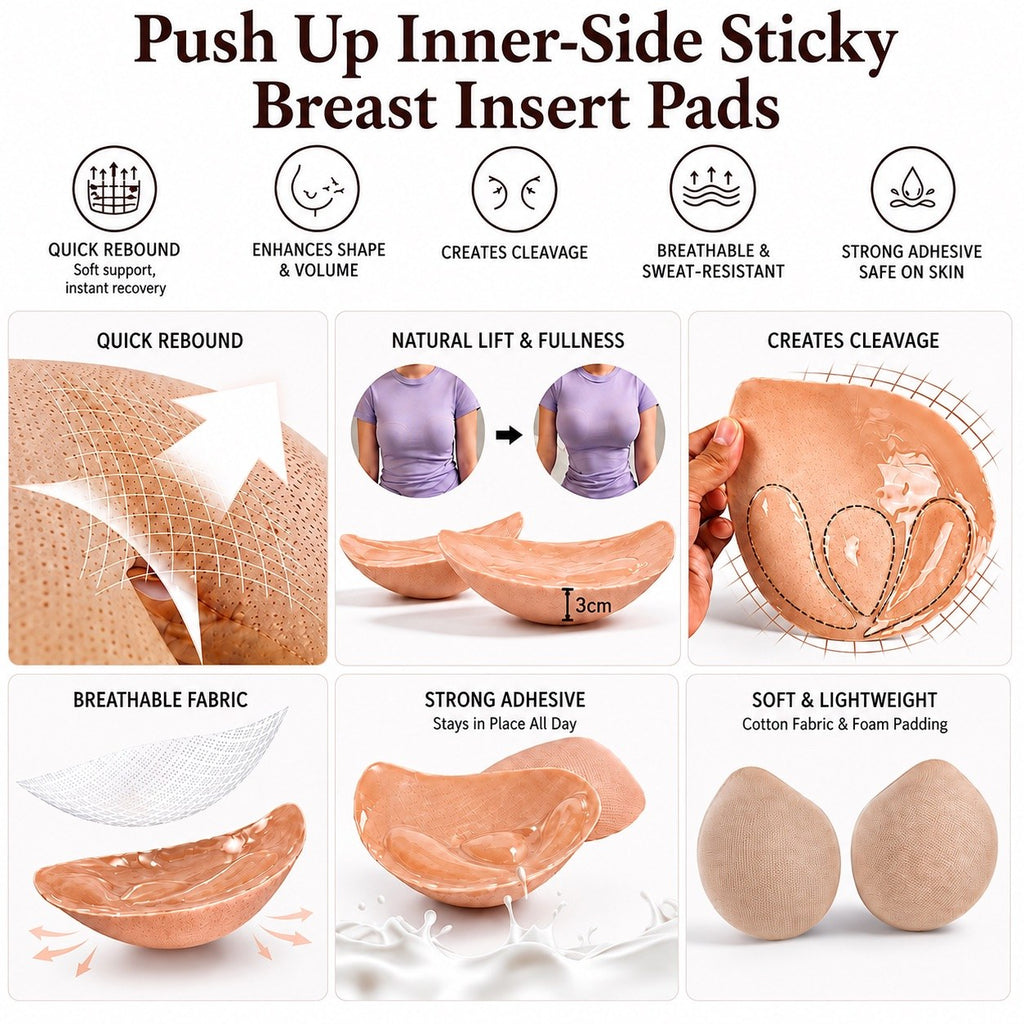 Breast Pads - One-Side Sticky