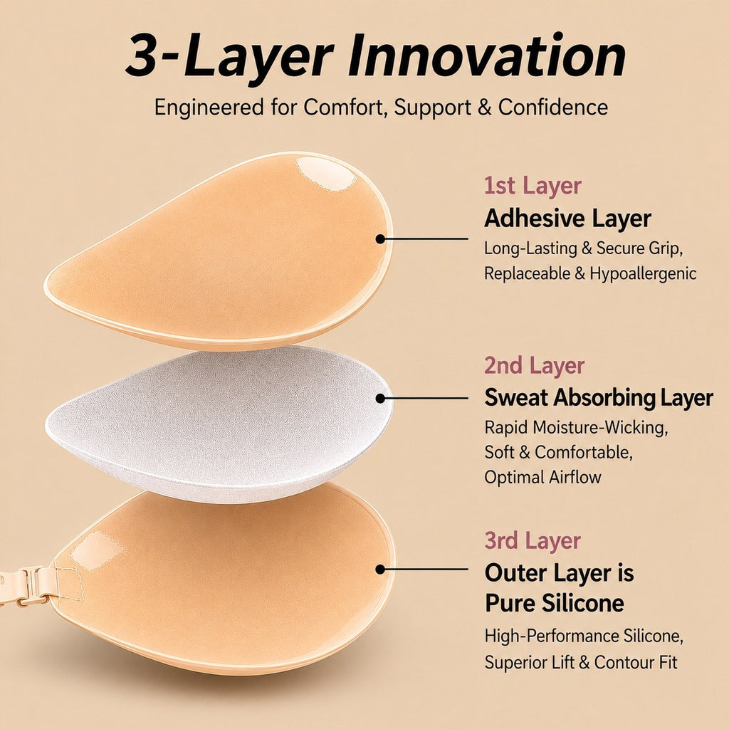 Round Adhesive Bra