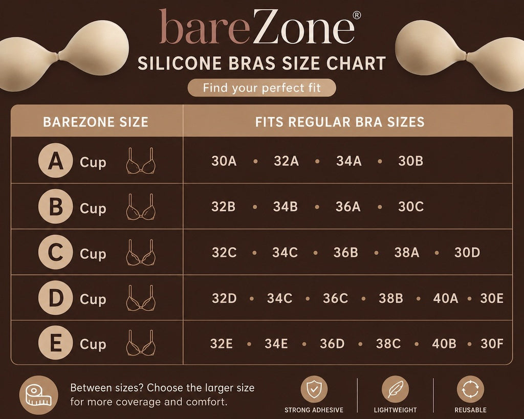 Silicone Bra - Matte Finish