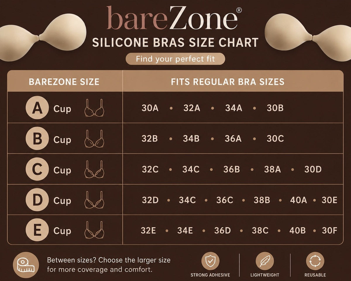 Silicone Bra - Matte Finish