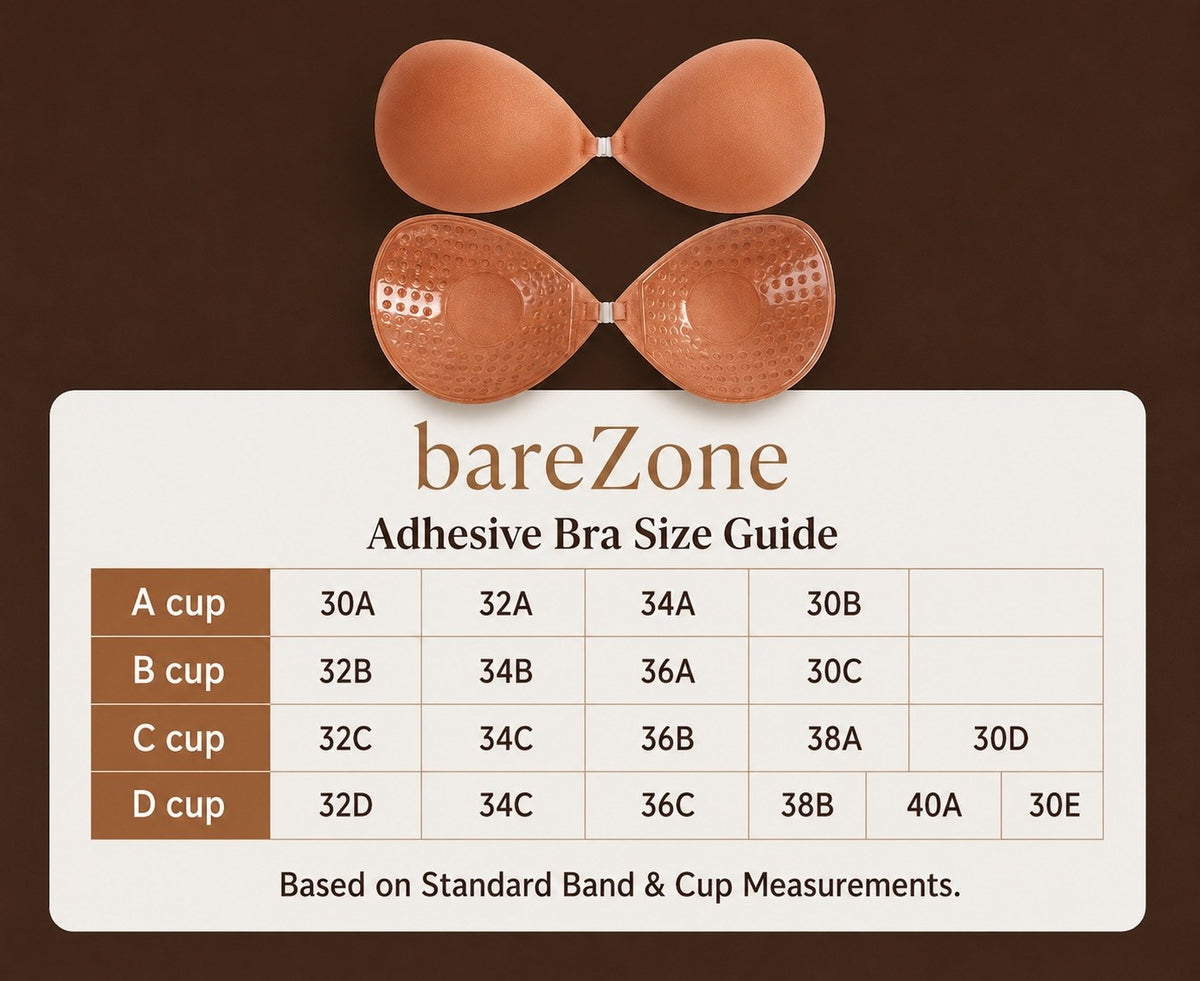 Fabric Adhesive Bra