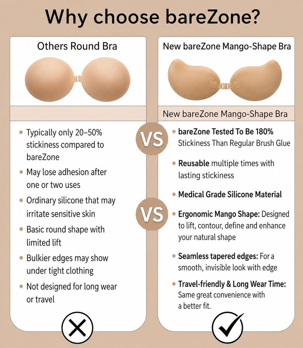Mango Push-Up Adhesive Bra