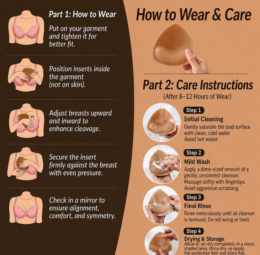 Breast Pads - Two-Side Sticky
