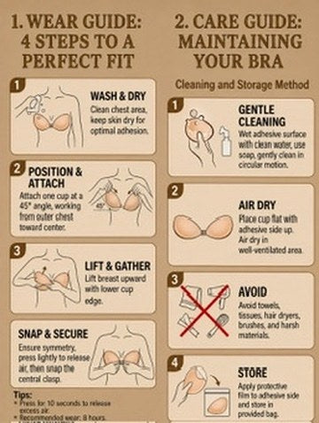 Round Adhesive Bra