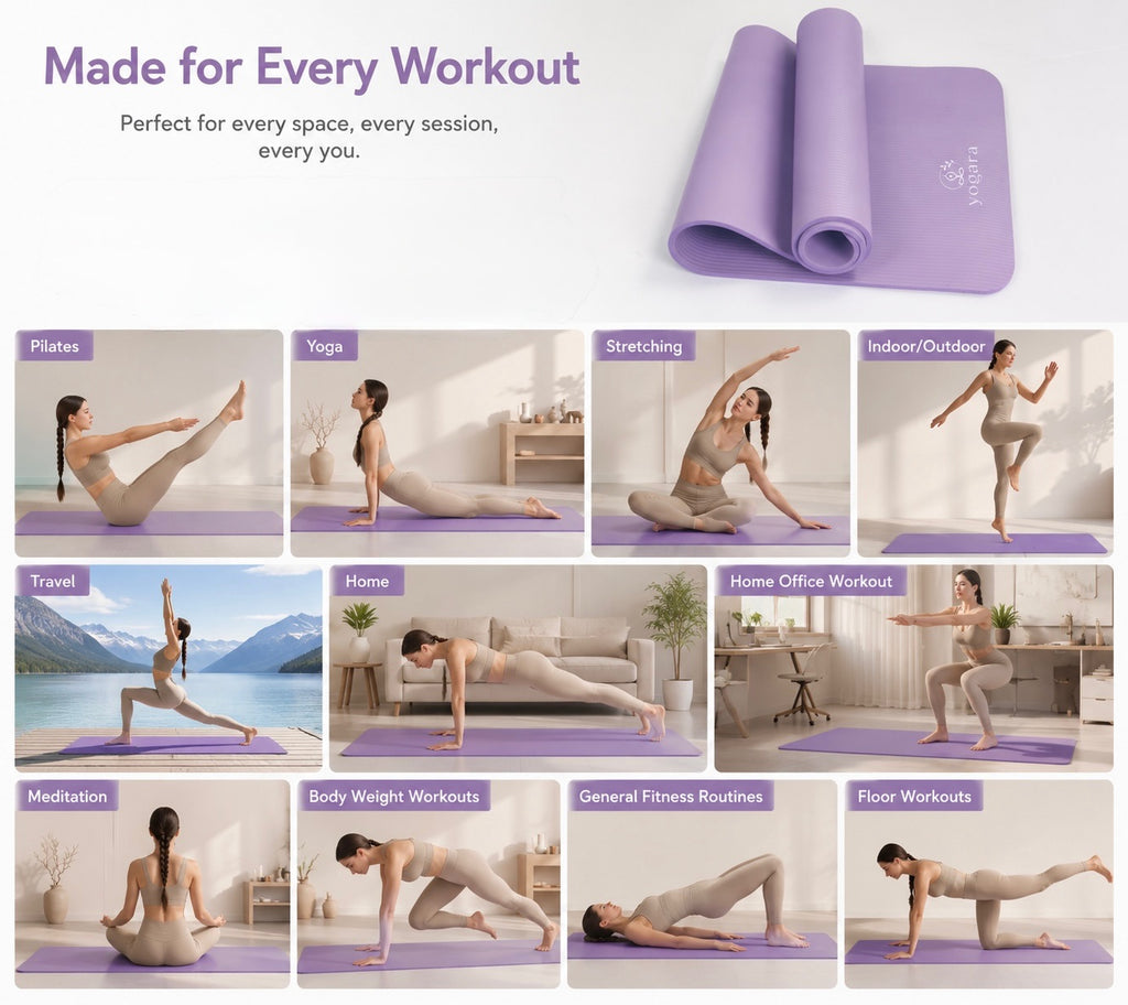 Yogara Cushioned Yoga Mat
