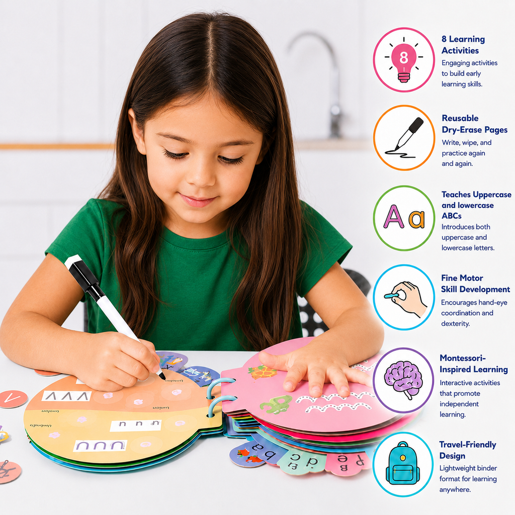 Busy Book — Montessori Activity Book