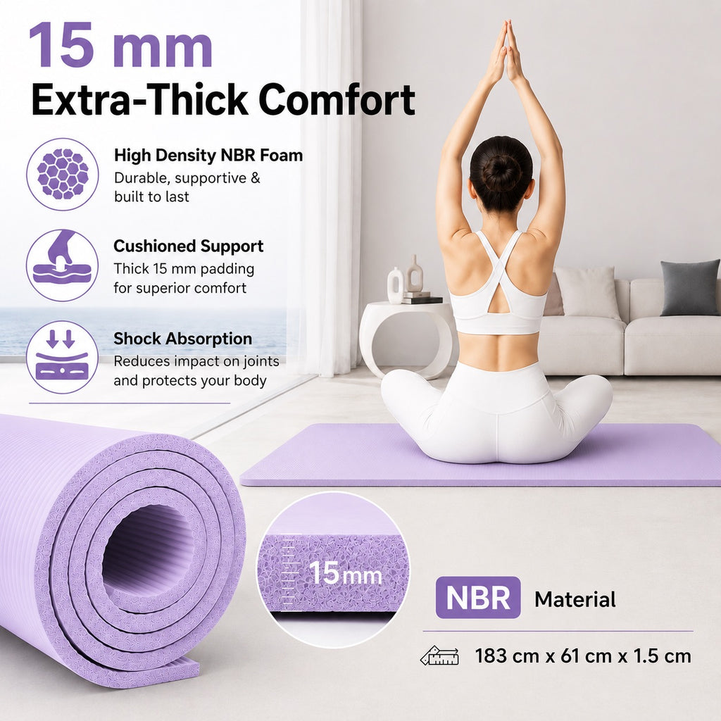 Yogara Cushioned Yoga Mat