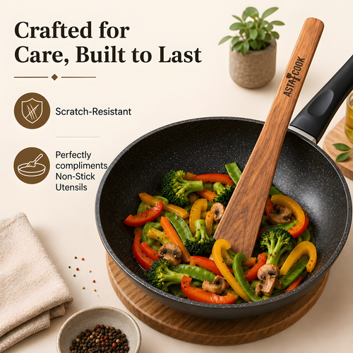 2-Piece Teak Spatula Set