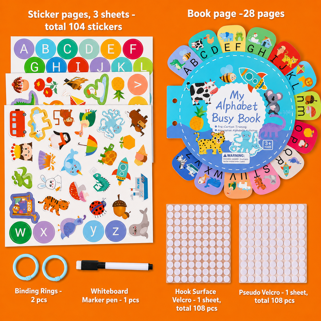Busy Book — Montessori Activity Book