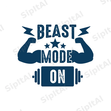 Beast Mode On (Blue)