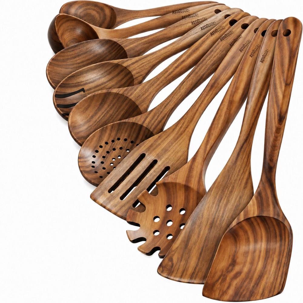 Cook with real wood.