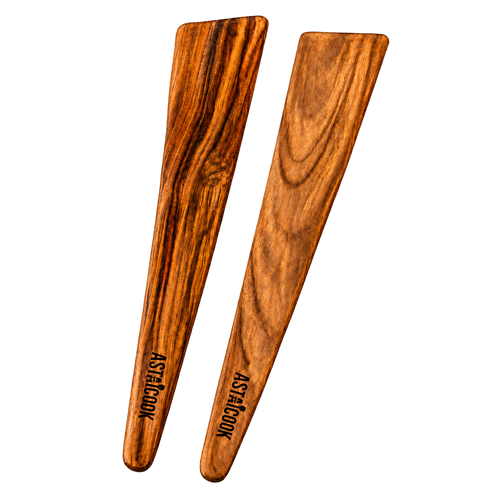 2-Piece Teak Spatula Set