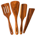 4-Piece Teak Spatula Set